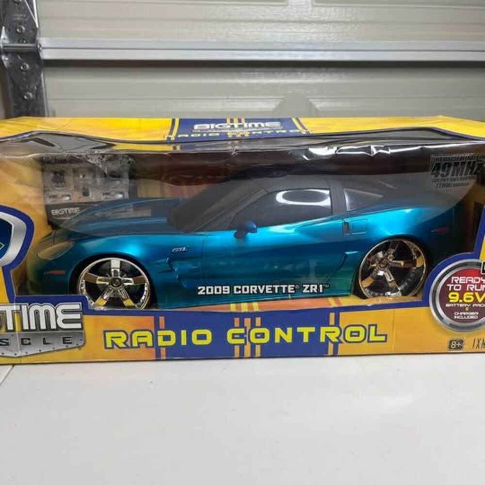Jada Bigtime Muscle 2009 Corvette ZR1 Radio Control Car